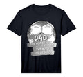 Mens Soccer Dad And Soccer Coach Soccer T-Shirt - Minimalist Print Unisex