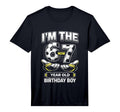 Birthday I Was 6 Now Im 7 Six Seven T-Shirt - Casual Everyday Wear Unisex