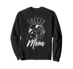 Soccer Mom Sport Athlete Family Sweatshirt - Fun Novelty Design for Adults