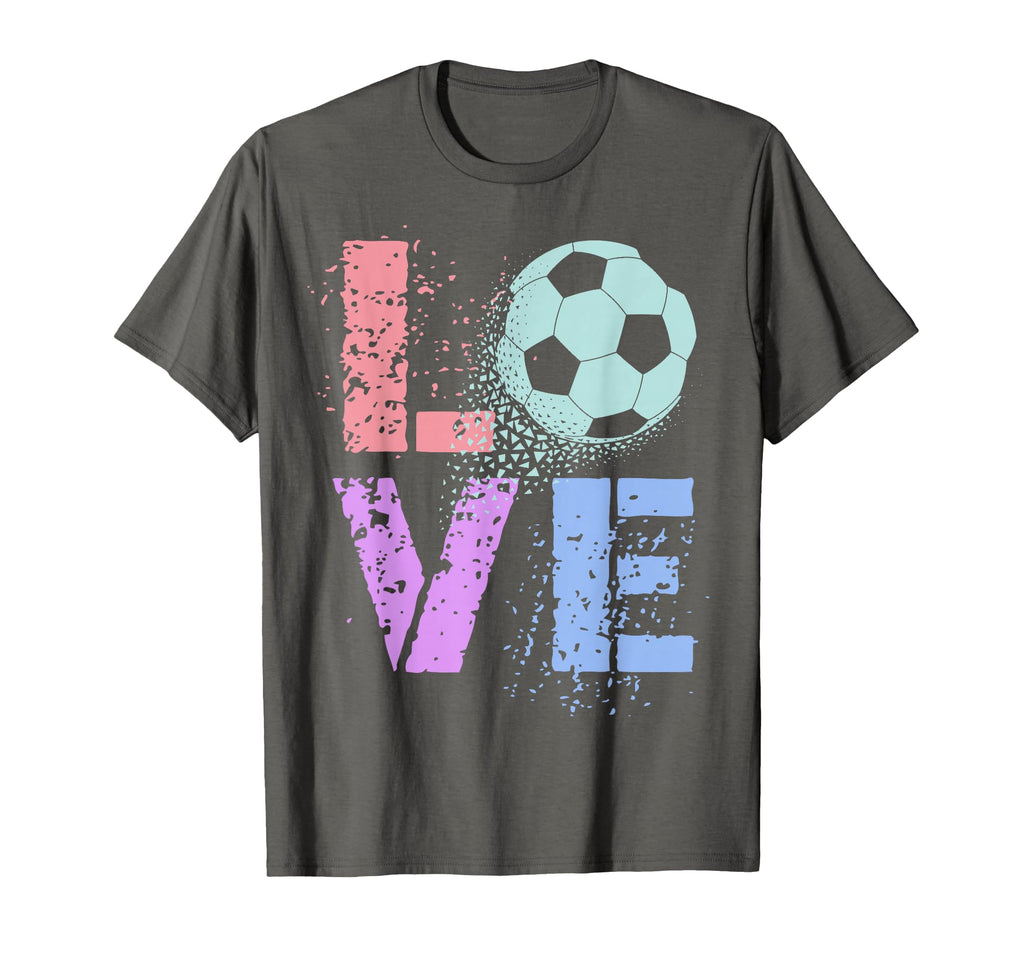 Soccer Love Valentine Mom Cleats Game T-Shirt - Trendy Graphic Men Women