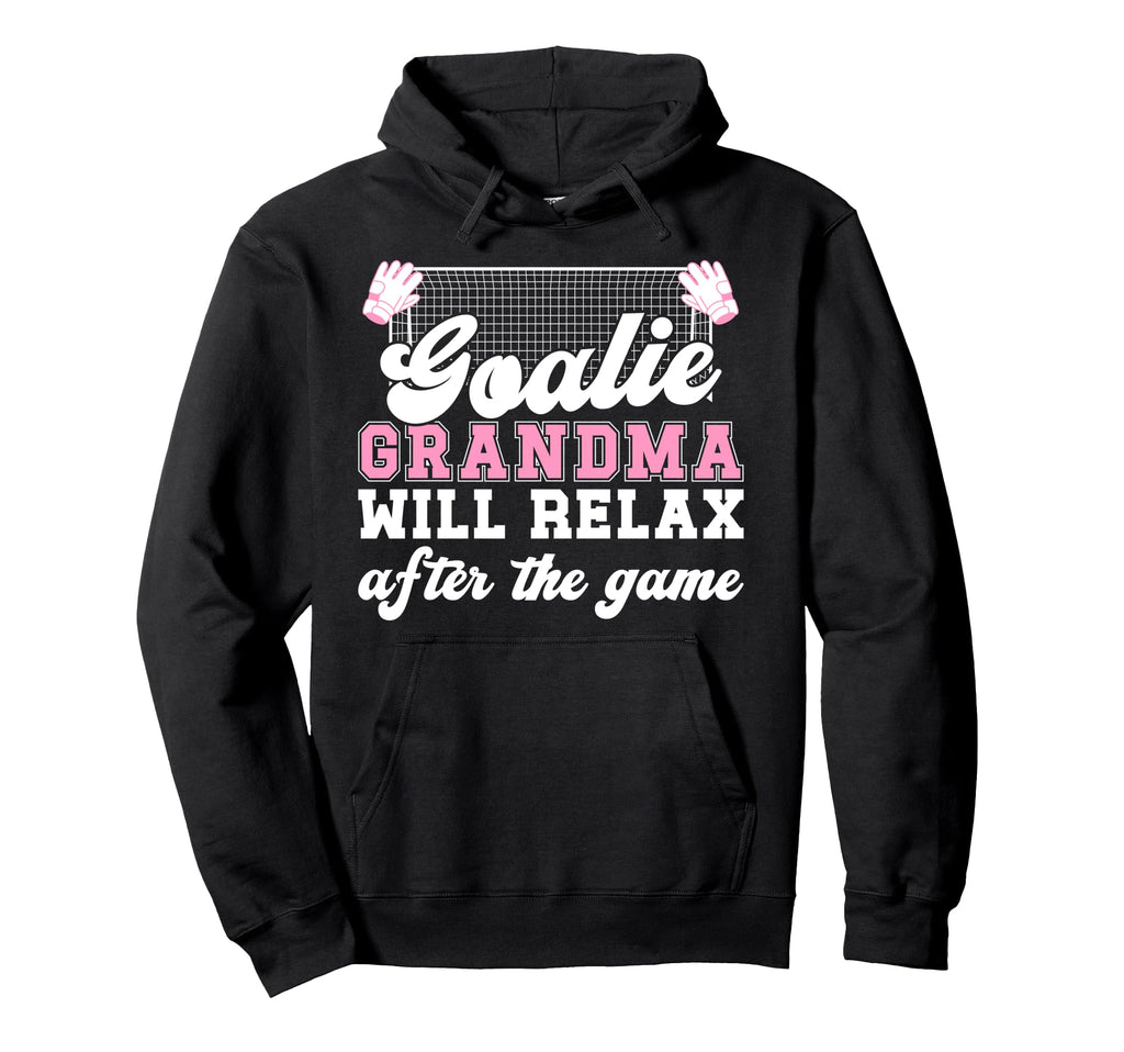Funny Soccer Goalie Grandma Soccer Keeper Hoodie - Unique Graphic Unisex