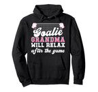 Funny Soccer Goalie Grandma Soccer Keeper Hoodie - Unique Graphic Unisex