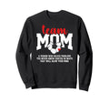 Soccer Team Mom Definition Soccer Sweatshirt - Streetwear Style for Adults