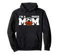 Im Proud Mom Funny Soccer Hoodie - Fun Novelty Design for Adults