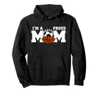 Im Proud Mom Funny Soccer Hoodie - Fun Novelty Design for Adults