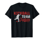 Kickball Team Captain Kickball Player T-Shirt - Streetwear Style Men Women