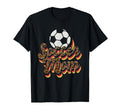 Soccer Mom Leopard Soccer Mama Mothers T-Shirt - Fun Novelty Design Unisex
