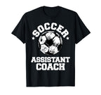 Soccer Assistant Coach Soccer T-Shirt - Casual Everyday Wear for Adults