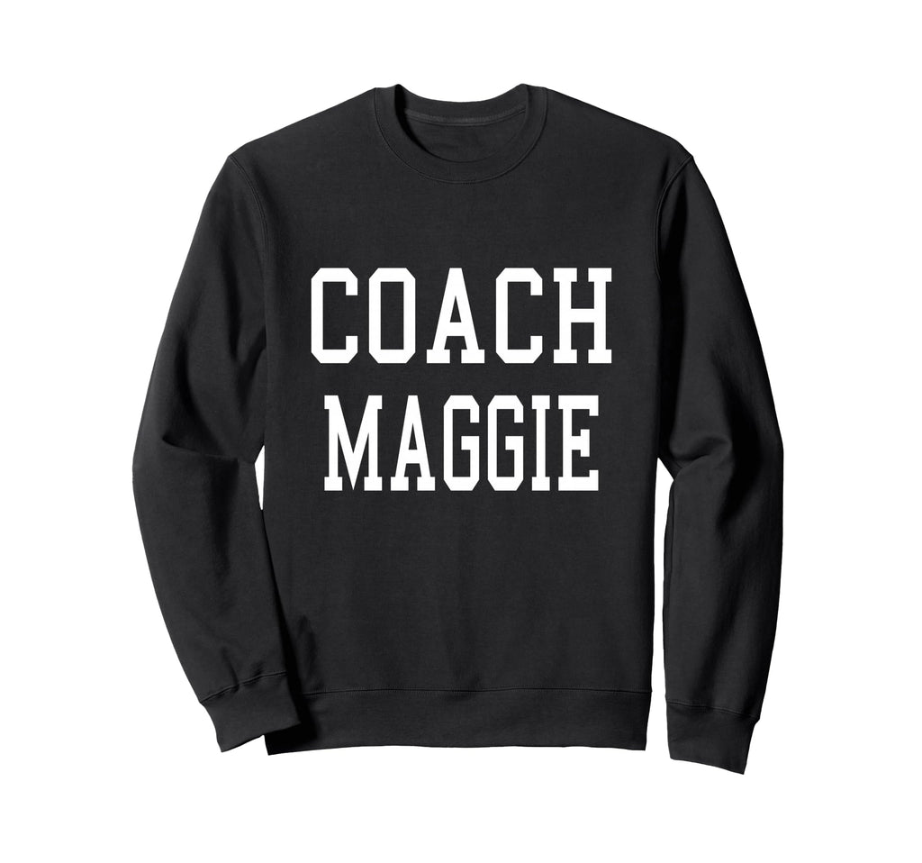 Coach Maggie Custom Football Soccer Sweatshirt - Minimalist Print Unisex