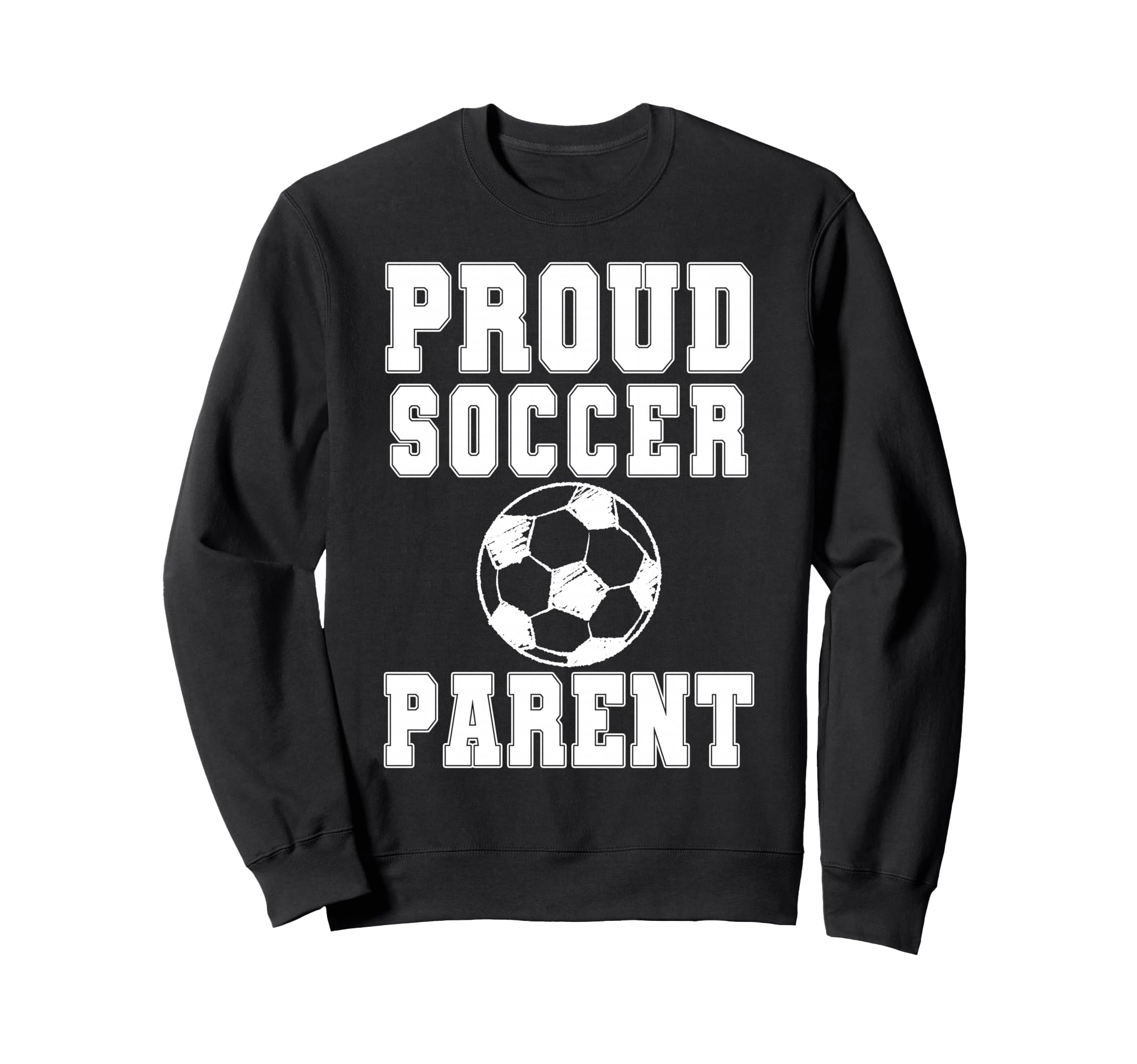 Proud Soccer Parent Game Day Sweatshirt - Casual Everyday Wear Unisex