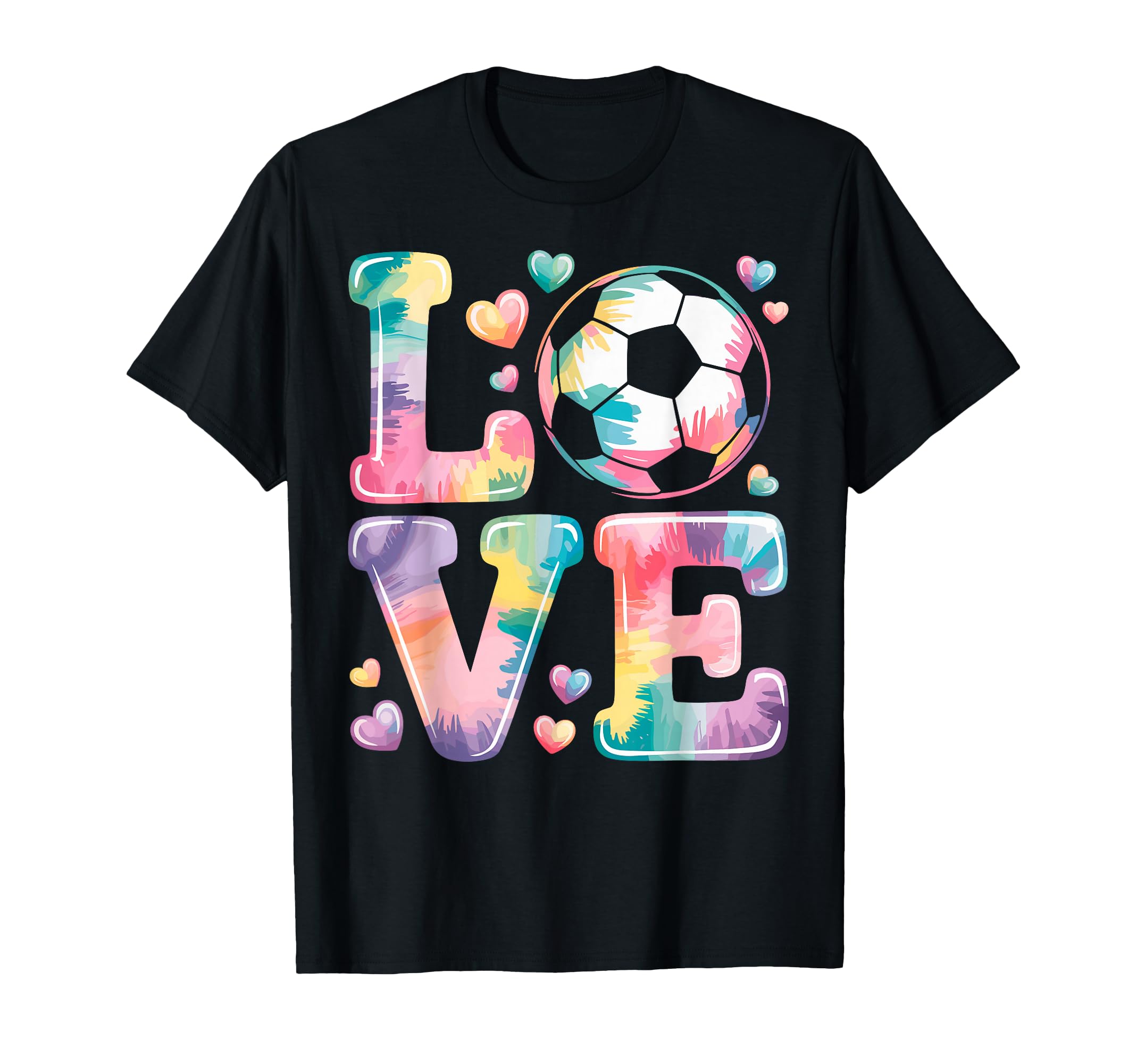 I Love Soccer Goalie Player Fan Game Day T-Shirt - Custom Art Print Unisex