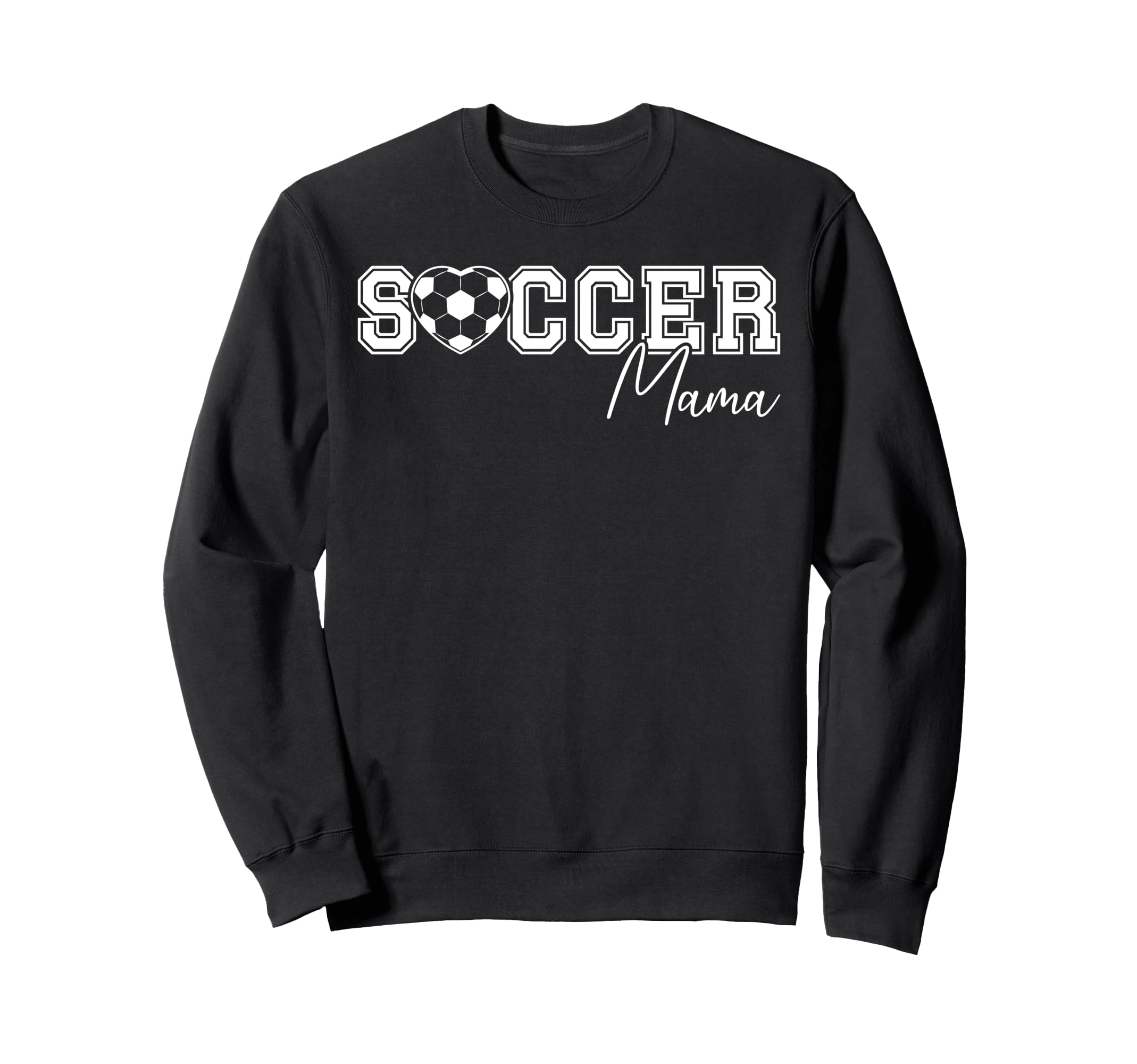 Soccer Mama Soccer Mom Soccer Sweatshirt - Unique Graphic for Adults