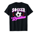 Soccer Grandma Sports Player Goalie T-Shirt - Graphic Print Unisex