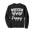Soccer Poppy Matching Family Soccer Sweatshirt - Fun Novelty Design Unisex