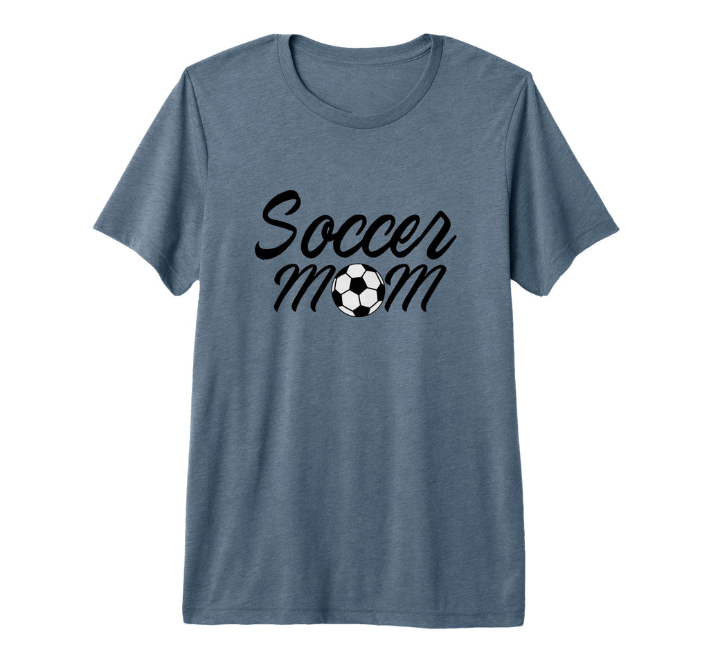 Soccer Mom Sport Team Mama Soccer T-Shirt - Minimalist Print Men Women