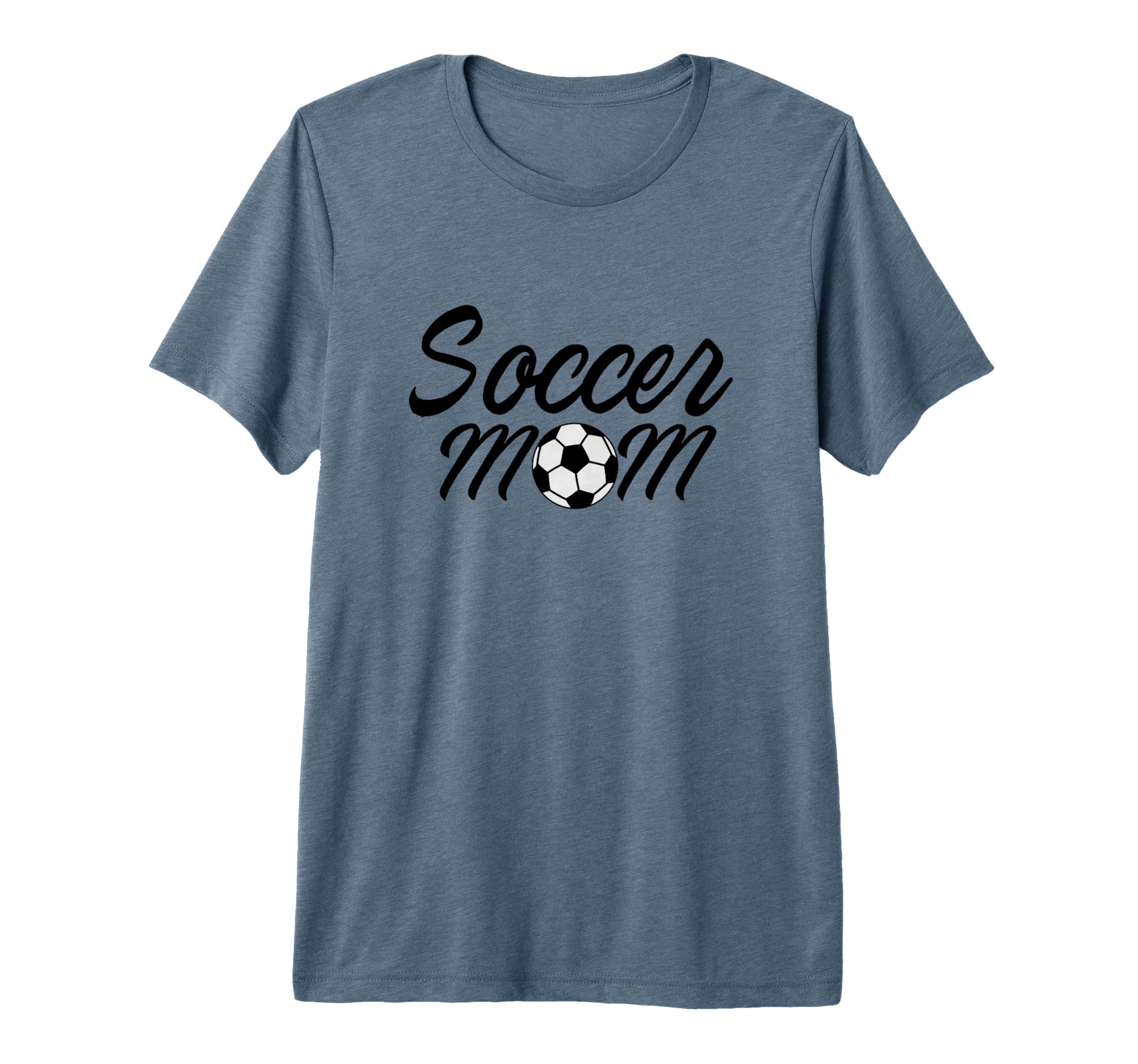 Soccer Mom Sport Team Mama Soccer T-Shirt - Minimalist Print Men Women
