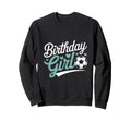Birthday Soccer Hearts Fun Sweatshirt - Unique Graphic Men Women