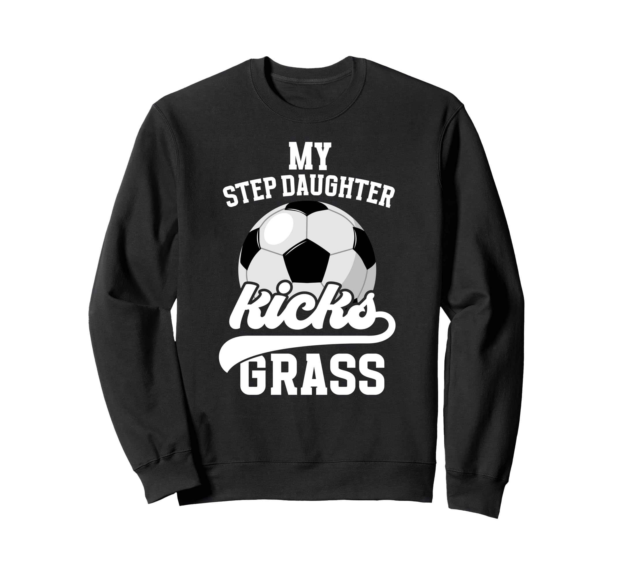 Proud Soccer Step Mom Soccer Player Sweatshirt - Streetwear Style Unisex