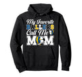 My Favorite Ballers Call Me Mom Hoodie - Casual Everyday Wear for Adults
