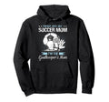 Goalkeeper Mom Soccer Goalie Mama Mothers Hoodie - Minimalist Print Unisex