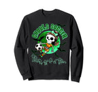 Soccer Monster Halloween Ghouls Soccer Sweatshirt - Trendy Graphic Unisex