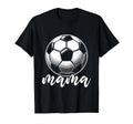 Soccer Ball Mama Soccer Season T-Shirt - Streetwear Style for Adults