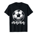 Soccer Ball Mama Soccer Season T-Shirt - Streetwear Style for Adults