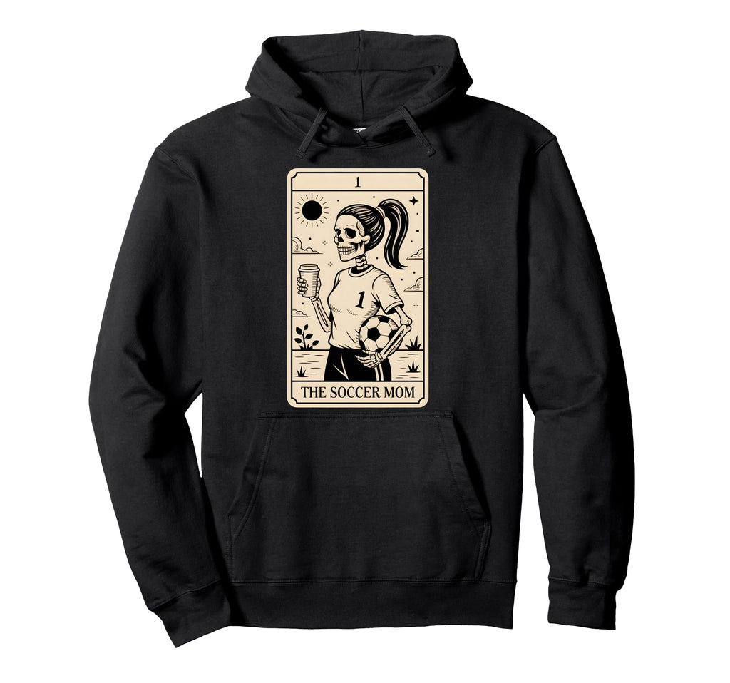 Soccer Mom Tarot Card Soccer Mama Hoodie - Streetwear Style Men Women