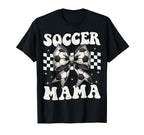 Soccer Mama Funny Coquette Bow Mom Mommy T-Shirt - Custom Art Print Unisex