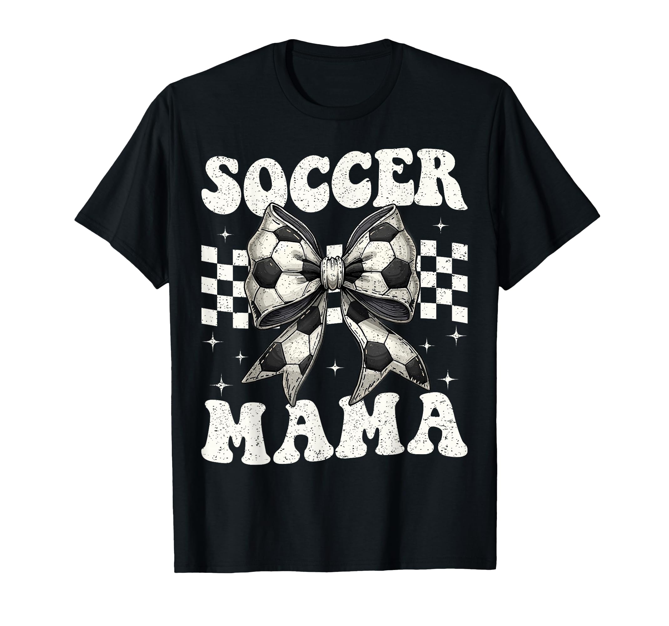 Soccer Mama Funny Coquette Bow Mom Mommy T-Shirt - Custom Art Print Unisex