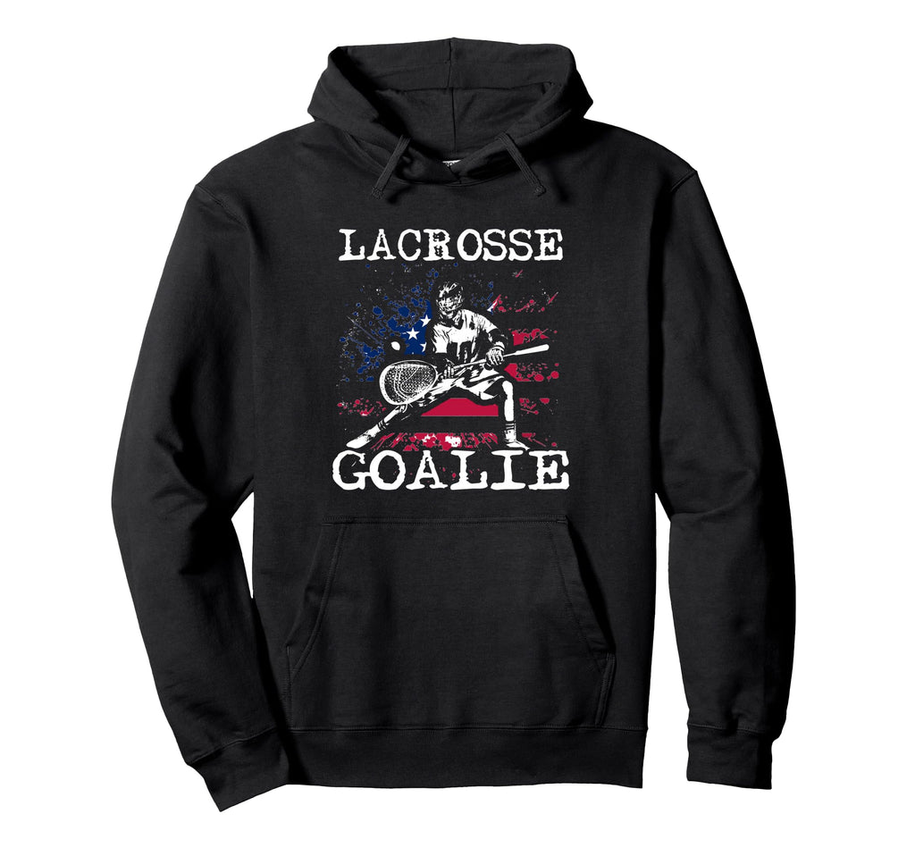 Lacrosse Goalie Lax Goalkeeper Hoodie - Novelty Apparel Unisex