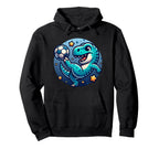 Soccer Playing T Rex Dinosaur Hoodie - Casual Everyday Wear Men Women