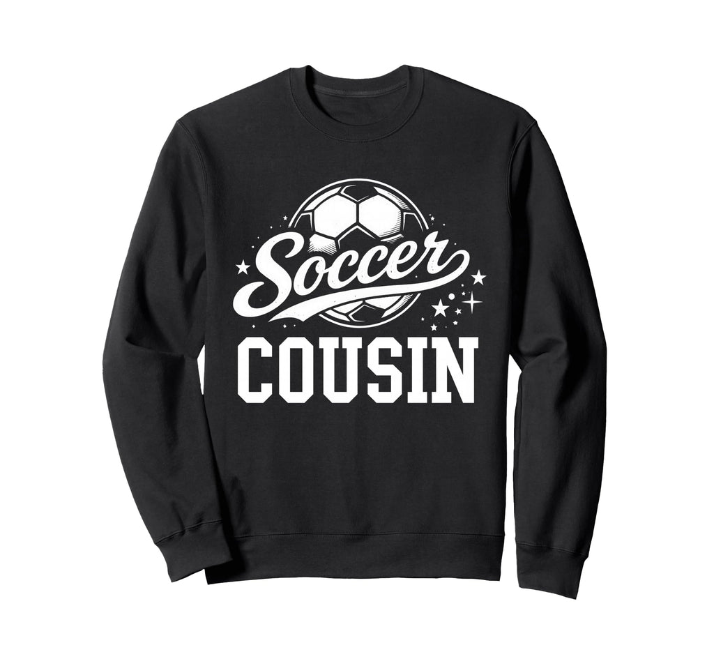 Soccer Cousin Soccer Ball Sweatshirt - Streetwear Style Unisex