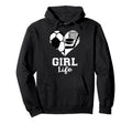 Life Heart Funny Soccer Hockey Hoodie - Aesthetic Graphic for Adults