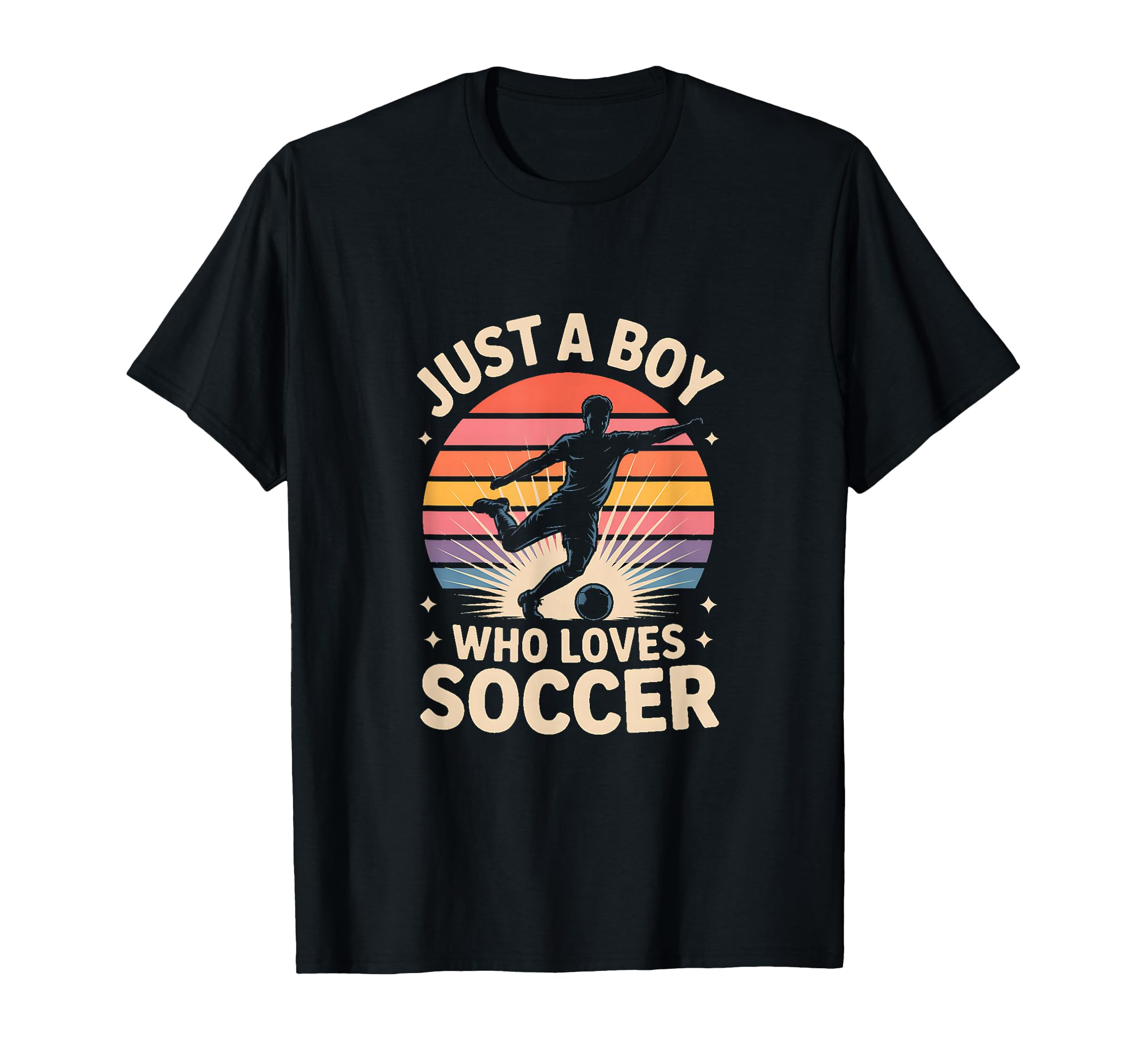 Just Who Loves Soccer Soccer Player T-Shirt - Custom Art Print Men Women