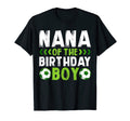 Nana Birthday Soccer Player Matching T-Shirt - Graphic Print for Adults