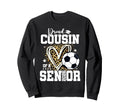 Proud Cousin 2026 Senior Soccer Sweatshirt - Custom Art Print Unisex