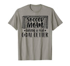 Soccer Mom Soccer Player Mother Soccer T-Shirt - Aesthetic Graphic Unisex