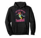 Just Who Loves Football Player Soccer Gift Hoodie - Trendy Graphic Unisex