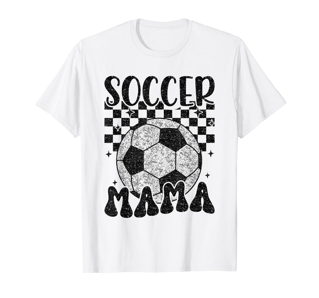 Soccer Mama Leopard Soccer Mom T-Shirt - Minimalist Print for Adults