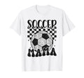 Soccer Mama Leopard Soccer Mom T-Shirt - Minimalist Print for Adults