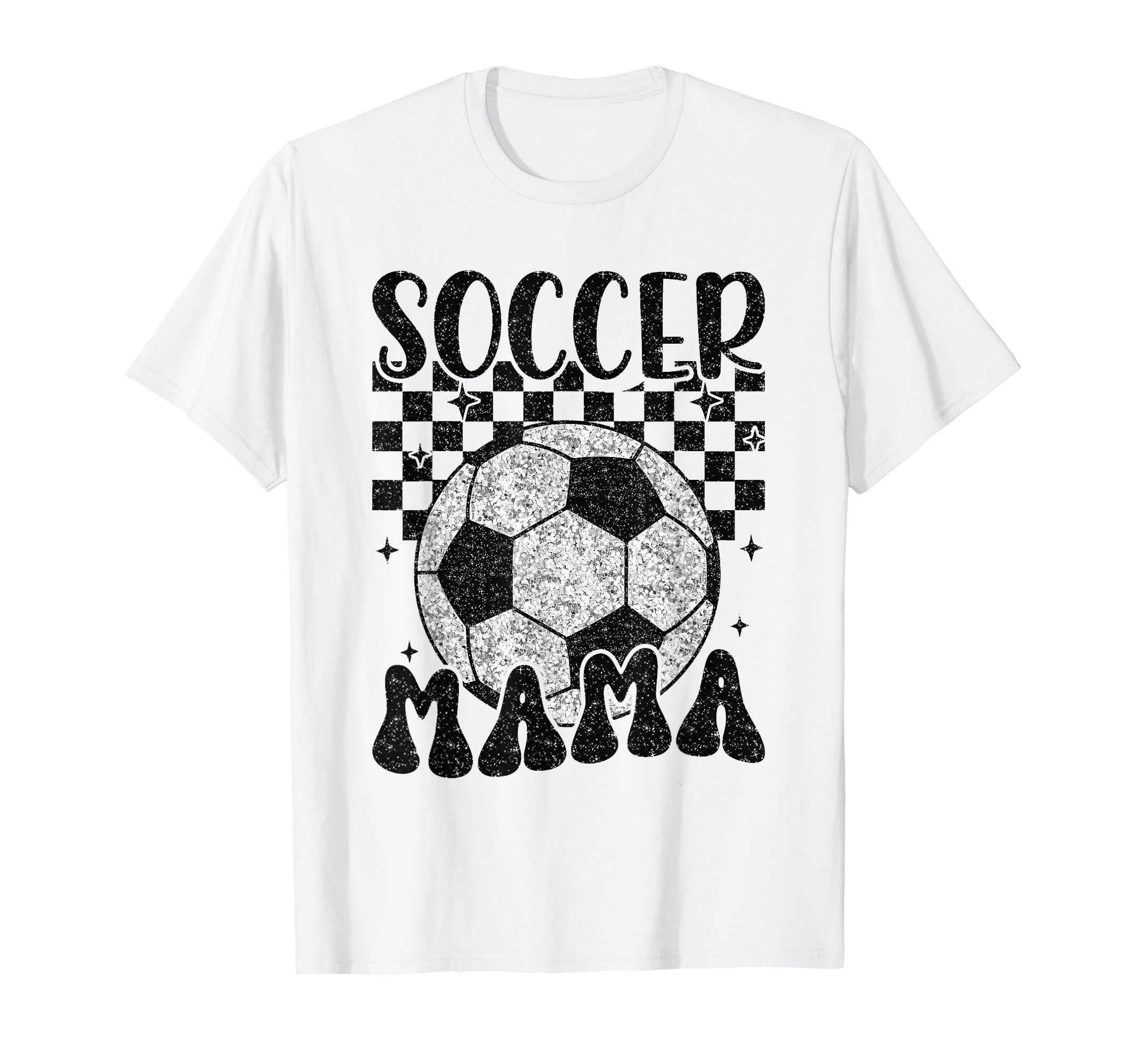 Soccer Mama Leopard Soccer Mom T-Shirt - Minimalist Print for Adults