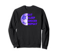 Eat Sleep Soccer Repeat Purple Soccer Sweatshirt - Trendy Graphic Unisex