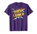 Super Coach Superhero Comic Book Sports T-Shirt - Graphic Print for Adults