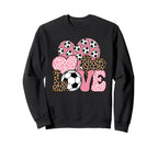Love Soccer Soccer Lover Sweatshirt - Unique Graphic Men Women