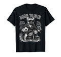French Bulldog Ride Motorbike Love T-Shirt - Custom Art Print Unisex