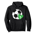 Funny Soccer Ball Number 5 Soccer Hoodie - Casual Everyday Wear Men Women