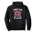 Ice Hockey Goalkeeper Field Hockey Hoodie - Minimalist Print Men Women