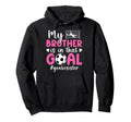 Proud Soccer Goalie Sister Soccer Keeper Hoodie - Trendy Graphic Men Women