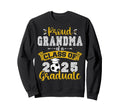 Proud Grandma Class 2025 Graduate Sweatshirt - Unique Graphic Unisex